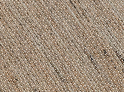 Jute Wol Katoen Vloerkleed  - Beige