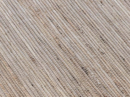 Jute Wol Katoen Vloerkleed  - Grijs / Bruin