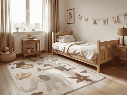 Hanse Home Adventures Vloerkleed Kids Animal Safari