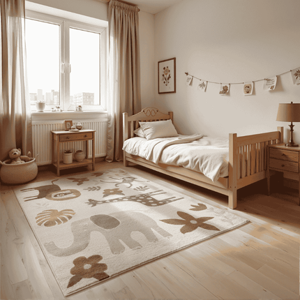 Hanse Home Adventures Vloerkleed Kids Animal Safari