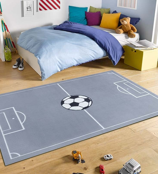Hanse Home Adventures Vloerkleed Kids Estadio - Grijs