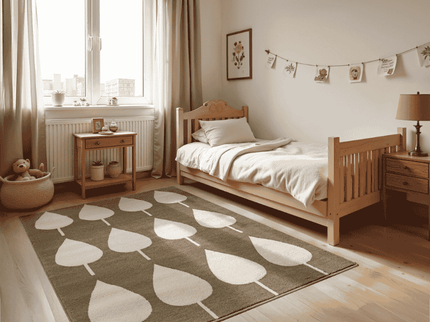 Hanse Home Adventures Vloerkleed Kids Lovely Leaves - Groen
