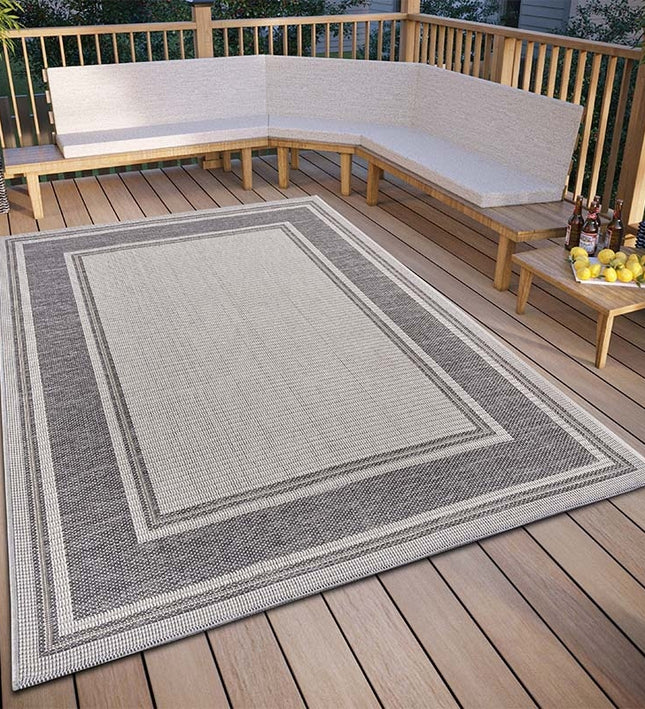 Hanse Home Buitenkleed Cast - Beige / Grijs