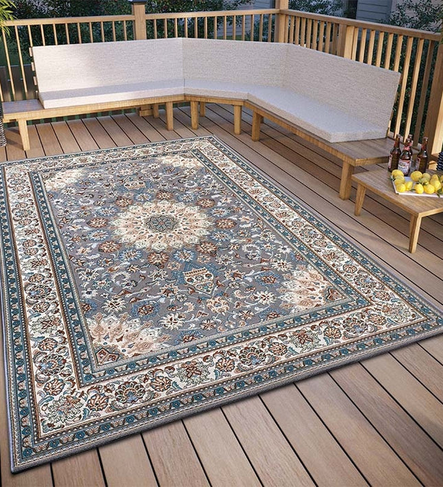 Hanse Home Flair Buitenkleed Kadi - Grijs/Crème
