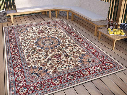 Hanse Home Flair Buitenkleed Kadi - Rood/Crème