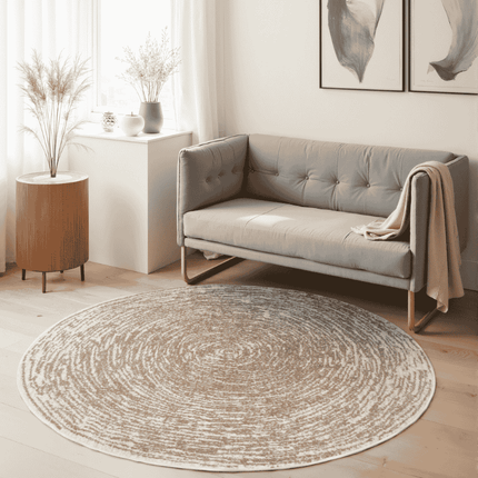 Hanse Home Gloria Vloerkleed Cavallo Rond - Creme