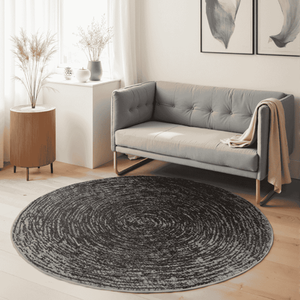 Hanse Home Gloria Vloerkleed Cavallo Rond - Grijs