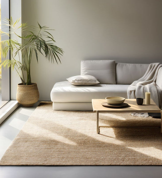 Hanse Home Handgeweven Jute Vloerkleed - Naturel