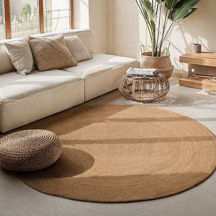 Hanse Home Jute Vloerkleed Geweven - Rond - Naturel