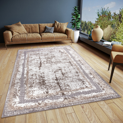 Hanse Home Shine Vintage Vloerkleed Picasso - Grijs / Crème