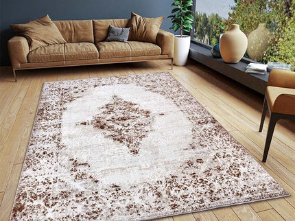Hanse Home Shine Vintage Vloerkleed Tanger - Crème / Bruin
