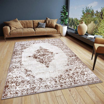 Hanse Home Shine Vintage Vloerkleed Tanger - Crème / Bruin