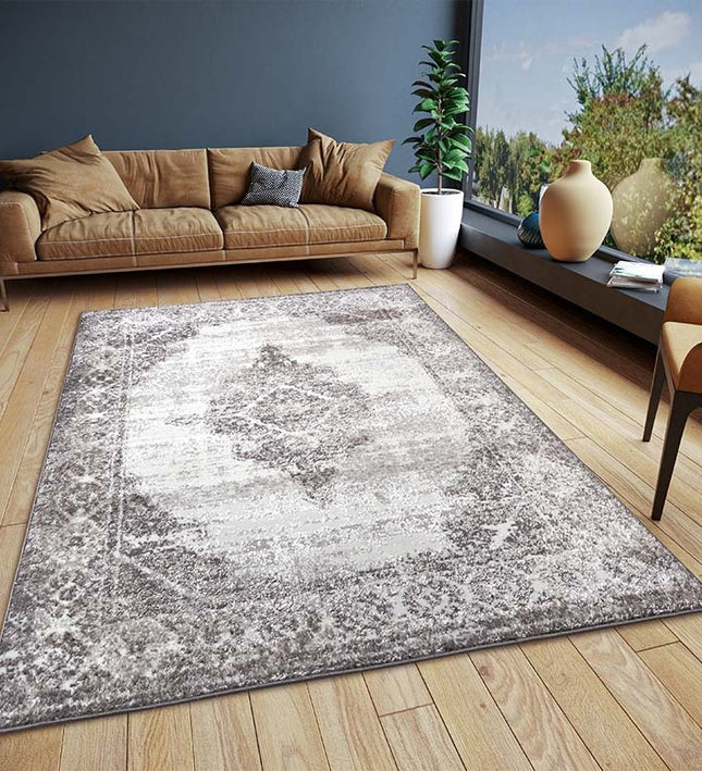 Hanse Home Shine Vintage Vloerkleed Tanger - Crème / Grijs