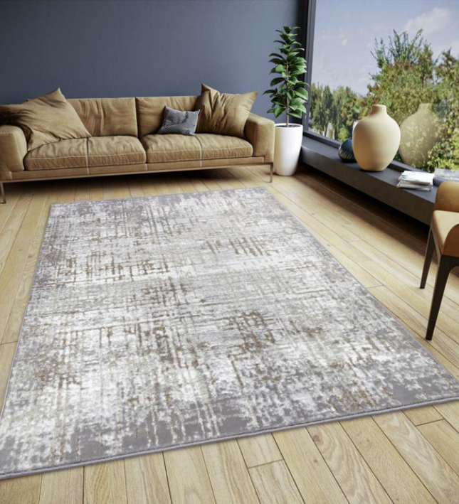 Hanse Home Shine Vloerkleed Abstract - Creme / Grijs