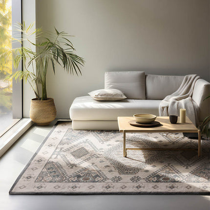 Hanse Home Terrain Vloerkleed Bohemian Lakan - Grijs