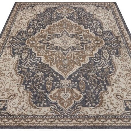 Vloerkleed Vintage Genevieve - Beige/Grijs