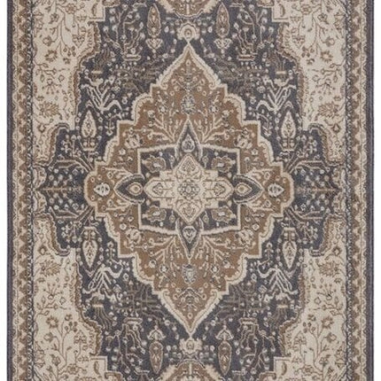 Vloerkleed Vintage Genevieve - Beige/Grijs