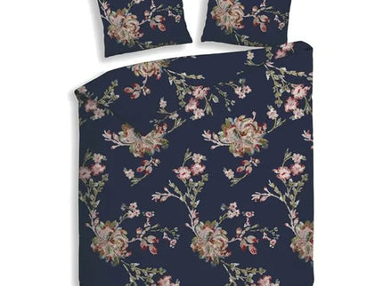 Heckett Lane Dekbedovertrek Daisy - Blauw