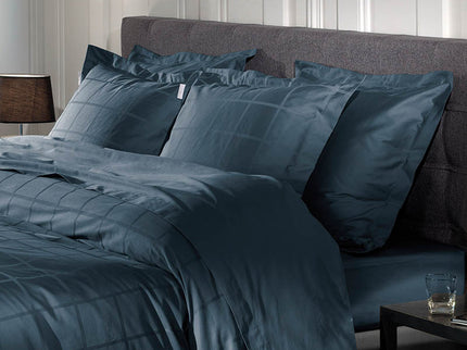 Heckett Lane Dekbedovertrek Diamante - Donker Blauw