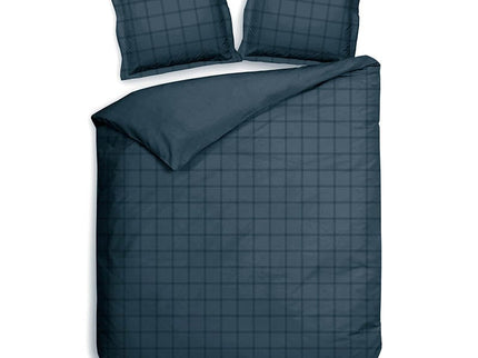 Heckett Lane Dekbedovertrek Diamante - Donker Blauw