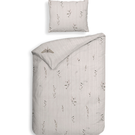 Heckett Lane Dekbedovertrek Elvira - Katoen Satijn - Naturel