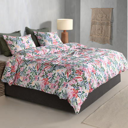 Heckett Lane Dekbedovertrek Evita - Katoen Satijn - Multi