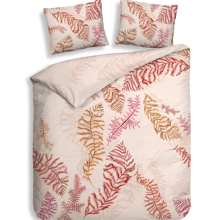 Heckett Lane Dekbedovertrek Kamea - Katoen Satijn - Roze