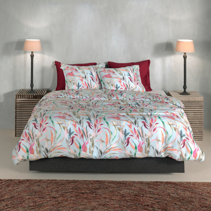 Heckett Lane Dekbedovertrek Tia - Katoen Satijn - Groen