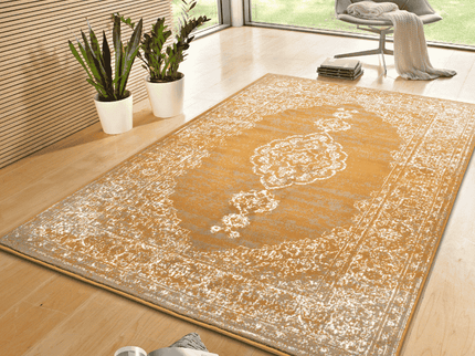 Home Collectie Vloerkleed Méridional - Okergeel