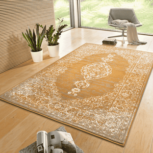Home Collectie Vloerkleed Méridional - Okergeel
