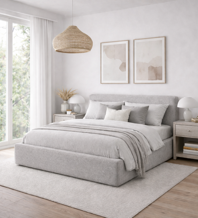 Boxspring met Opbergruimte Hotel Lounge - Taupe Grijs