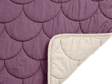 Lazy Zomerdekbed Zonder Overtrek - Double Face - Taupe/Rose
