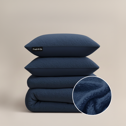 Dekbedovertrek Teddy - Navy