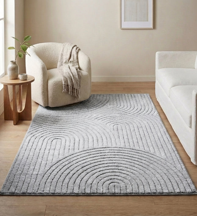 Vloerkleed Panglao - Lichtgrijs