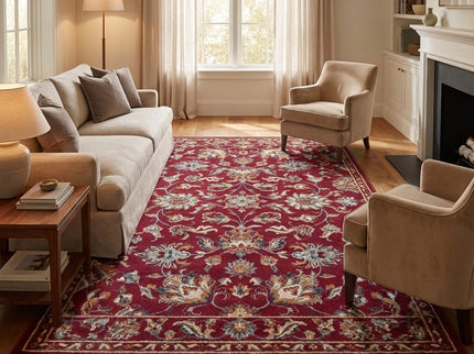 Vloerkleed Caracci - Rood