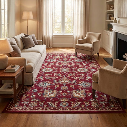 Vloerkleed Caracci - Rood