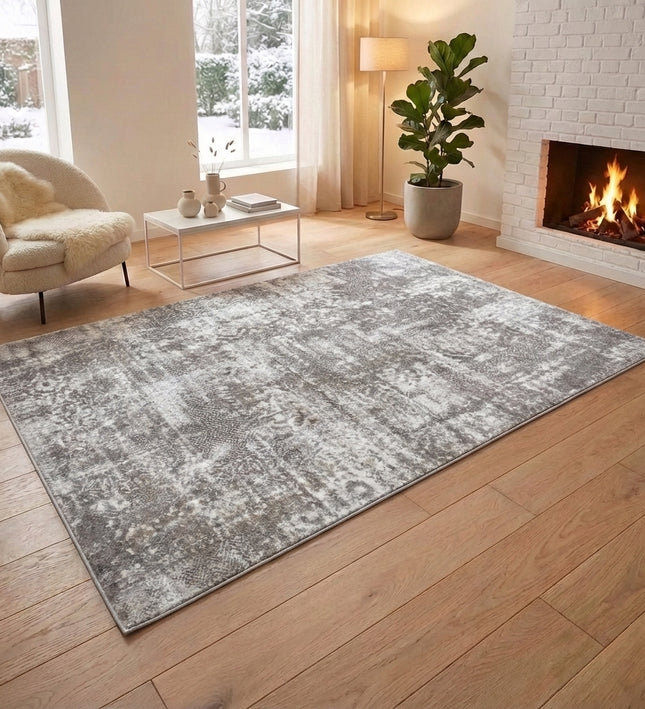 Vintage Vloerkleed Fade - Grijs