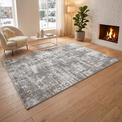 Vintage Vloerkleed Fade - Grijs