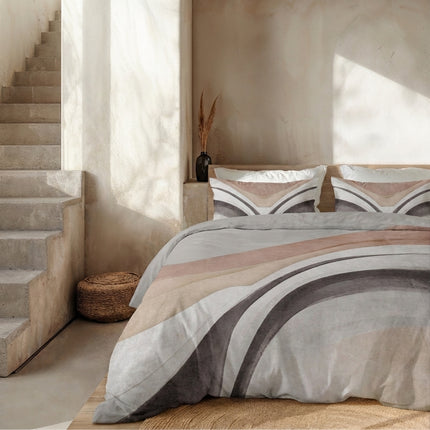 Dekbedovertrek Percale Katoen - Retro Narciscus