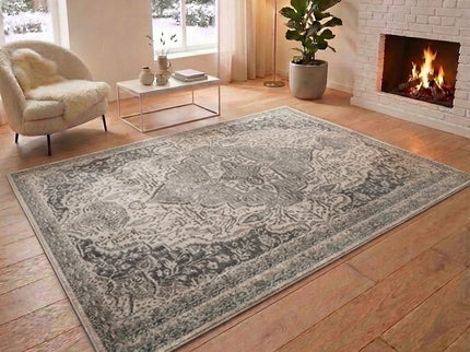 Vloerkleed Vintage Genevieve - Grijs