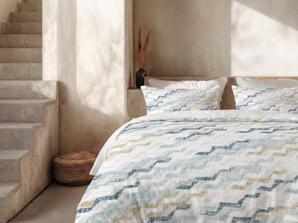 Dekbedovertrek Percale Katoen - Pixel steps