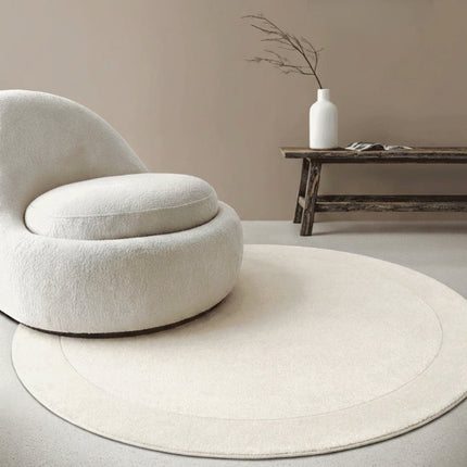 Vloerkleed Kari Rond - Crème