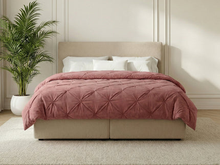 Easy Dekbed Diamond Pintuck - Roze