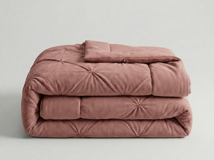 Easy Dekbed Diamond Pintuck - Roze