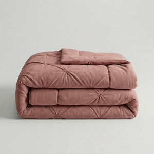 Easy Dekbed Diamond Pintuck - Roze