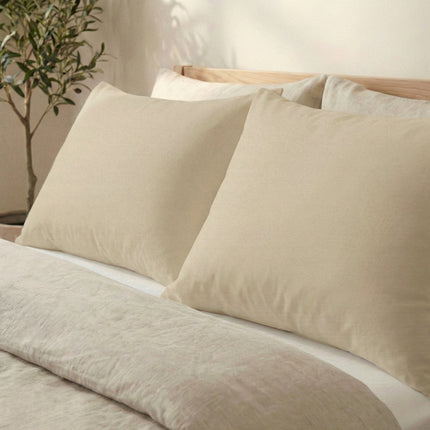2-PACK Kussenslopen Uni - Beige