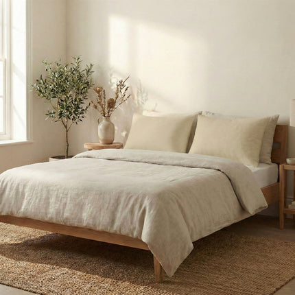 2-PACK Kussenslopen Uni - Beige
