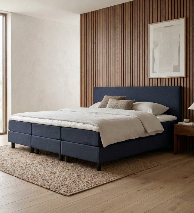 Familiebed Comfort - Navy