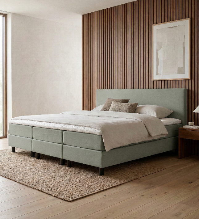 Familiebed Comfort - Groen