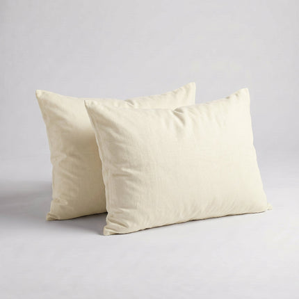 2-PACK Kussenslopen Uni - Off White